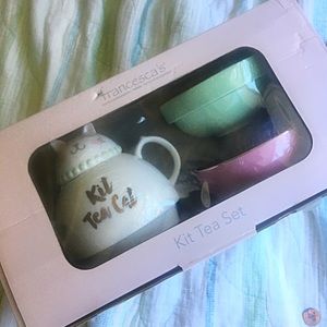 Cat tea set
